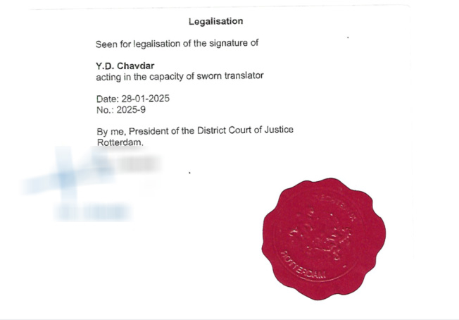 example legalisation